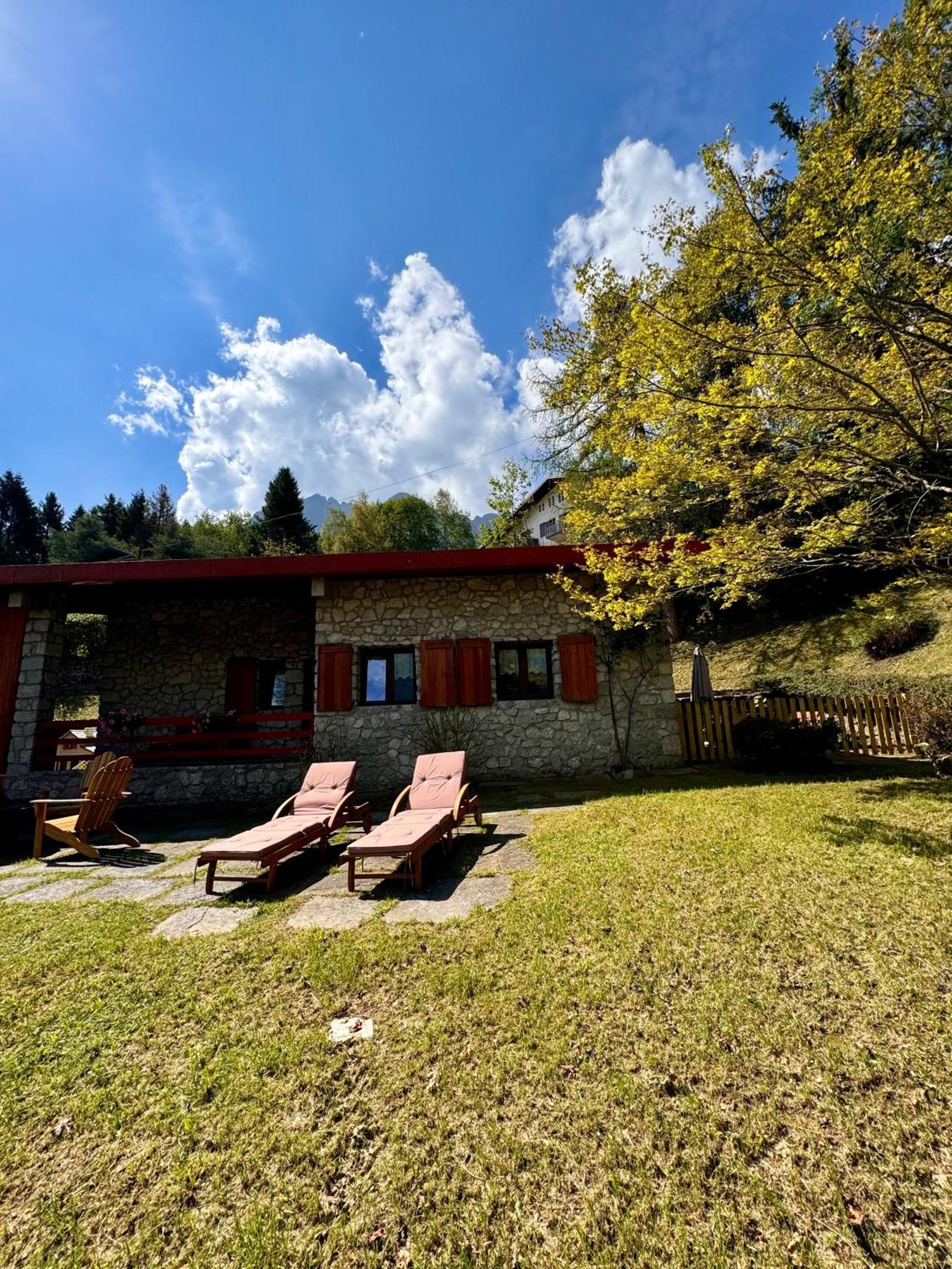 Villa Drago Chalet Oltre il Colle Exterior photo